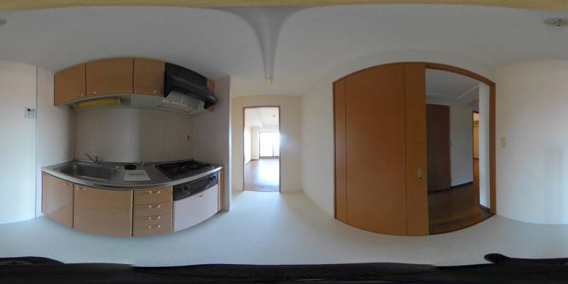 パノラマ画像キッチン