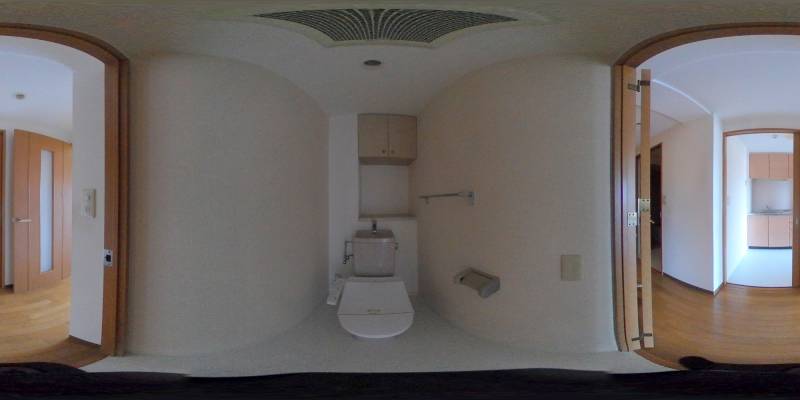 パノラマ画像トイレ