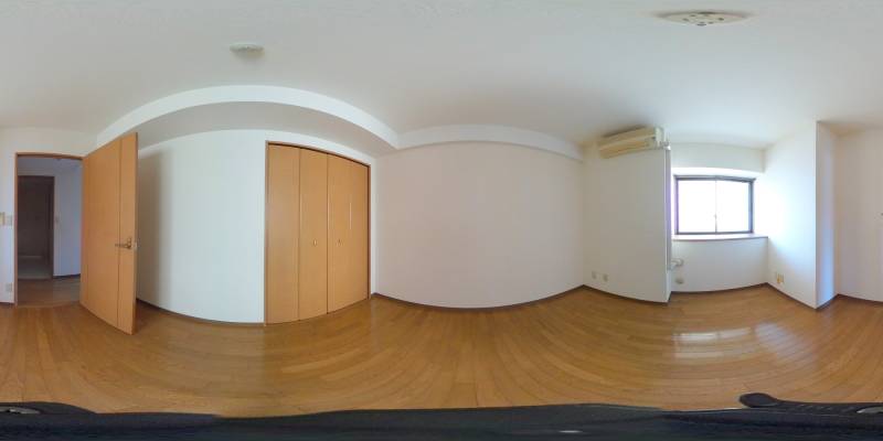 パノラマ画像洋室