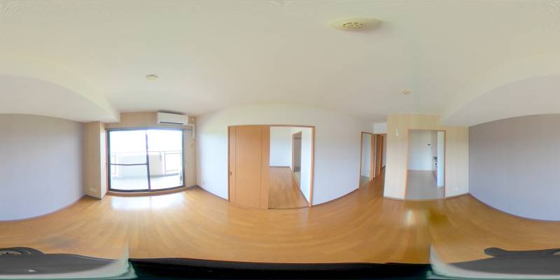 パノラマ画像リビング