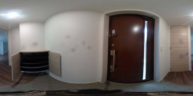 パノラマ画像玄関