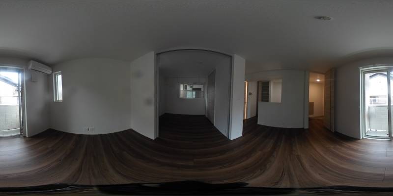 パノラマ画像リビング