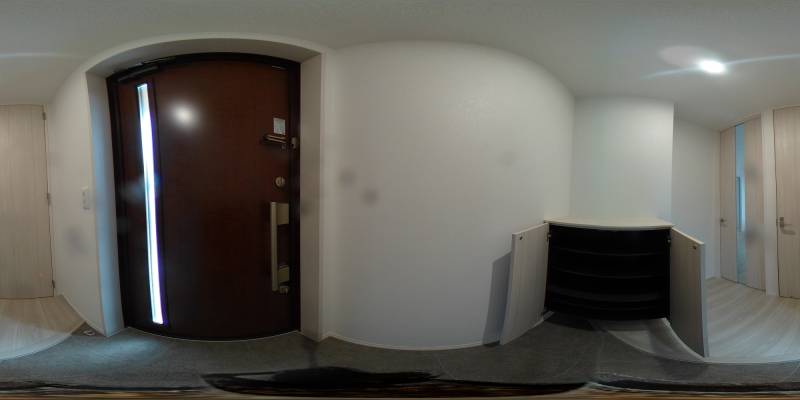 パノラマ画像玄関