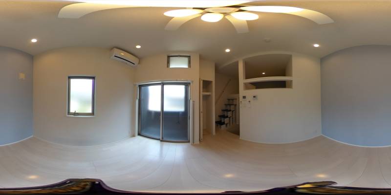 パノラマ画像洋室