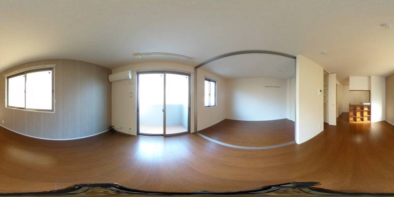 パノラマ画像リビング