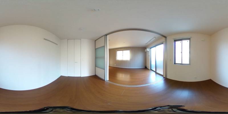 パノラマ画像洋室