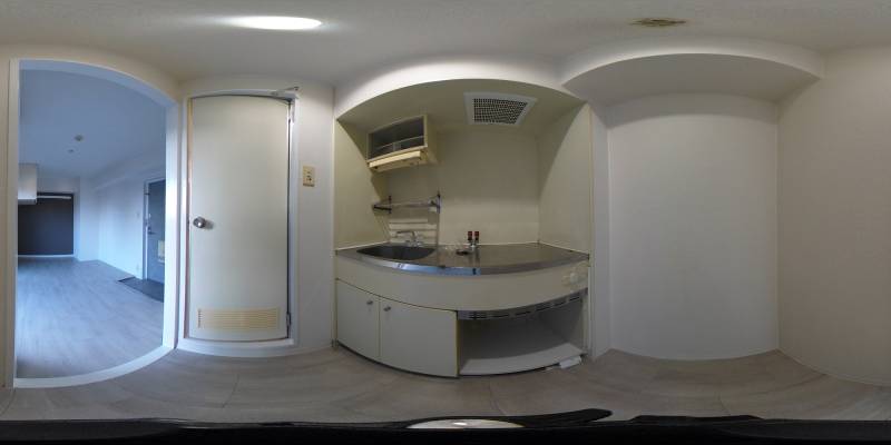 パノラマ画像キッチン