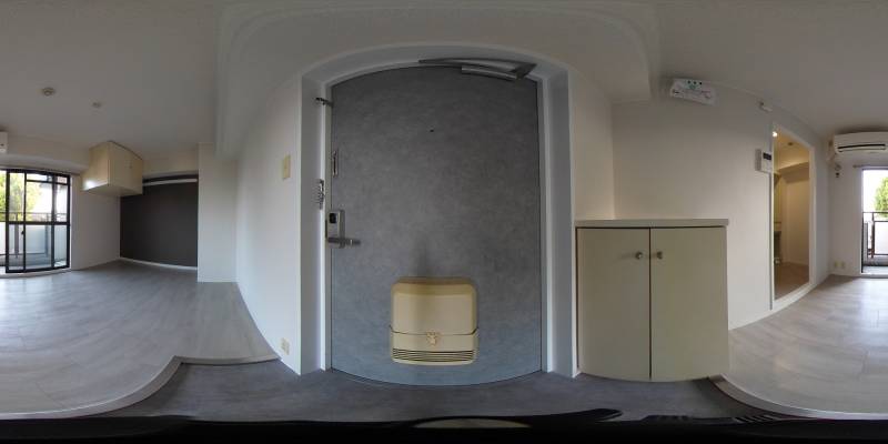 パノラマ画像玄関