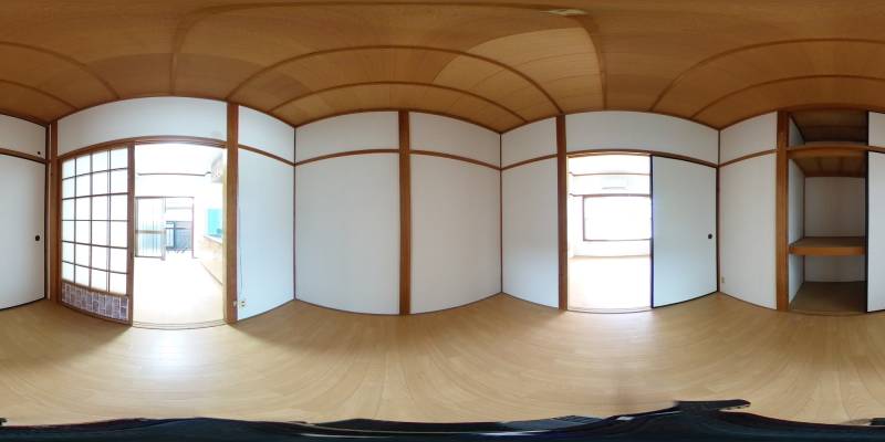 パノラマ画像洋室