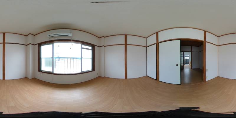 パノラマ画像洋室