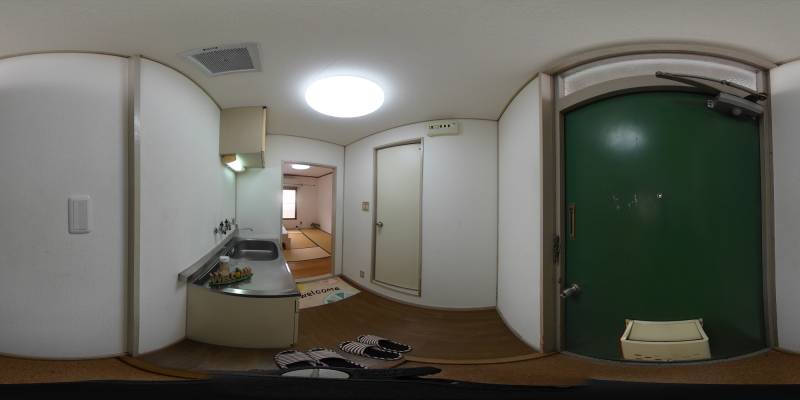 パノラマ画像玄関
