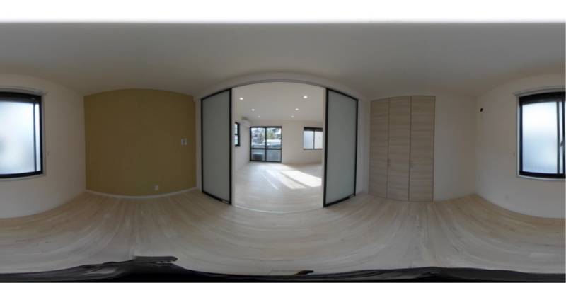 パノラマ画像洋室