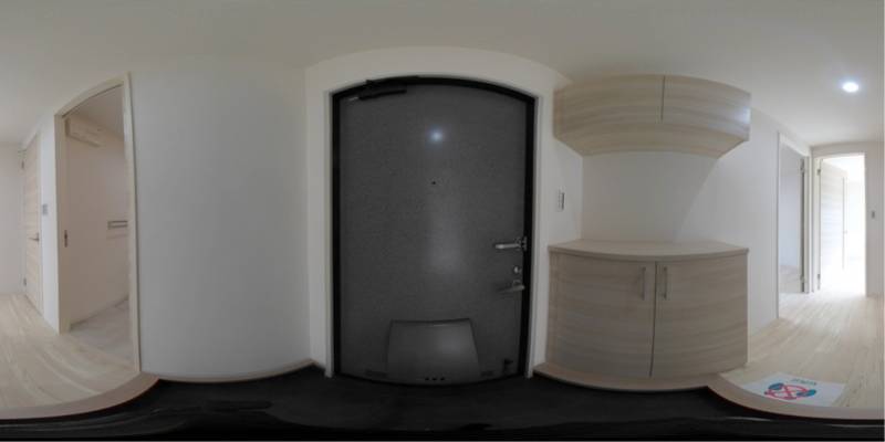 パノラマ画像玄関