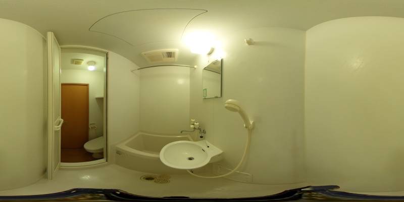 パノラマ画像洗面所