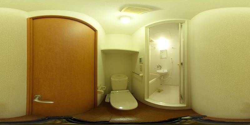 パノラマ画像トイレ