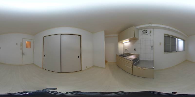 パノラマ画像キッチン