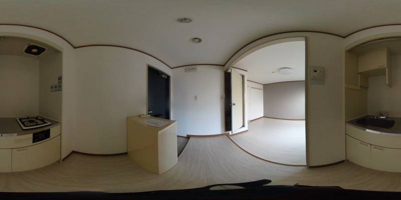 パノラマ画像キッチン