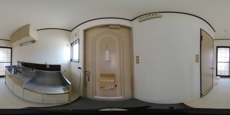 パノラマ画像玄関