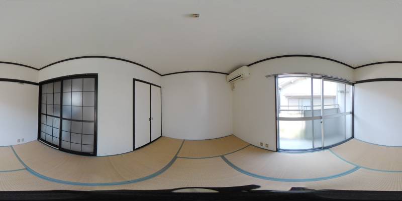 パノラマ画像リビング