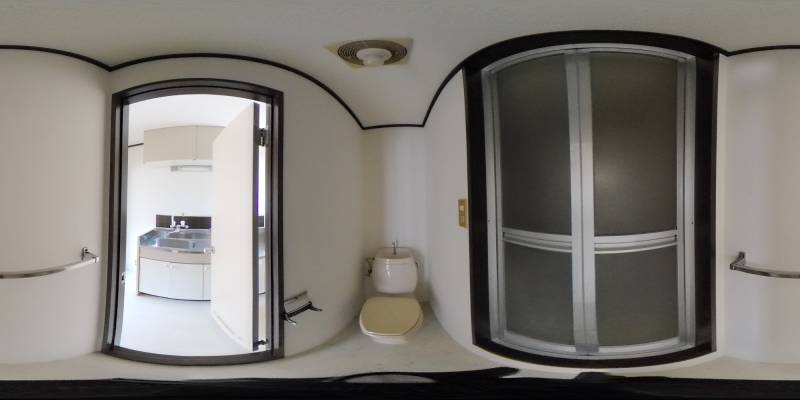 パノラマ画像トイレ