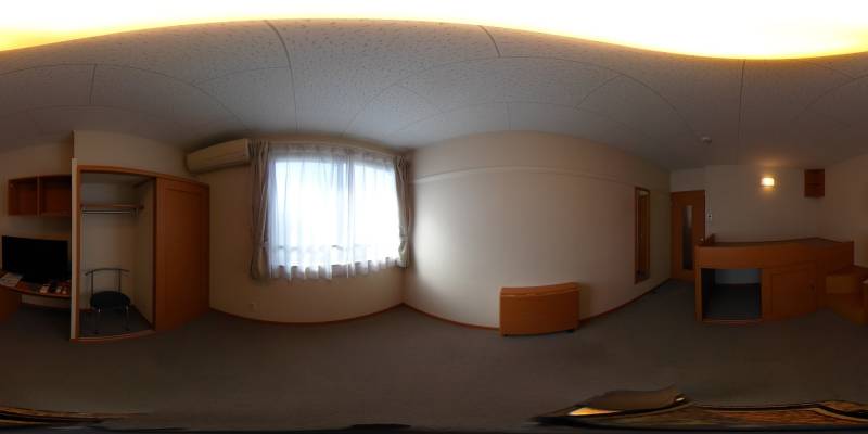 パノラマ画像洋室