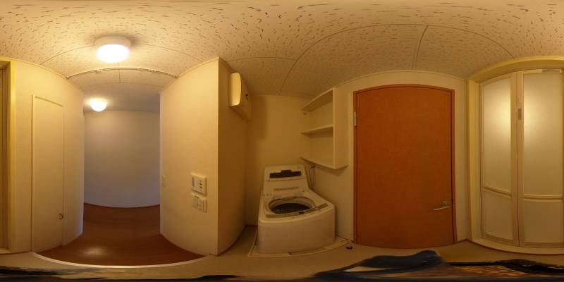 パノラマ画像洗面所