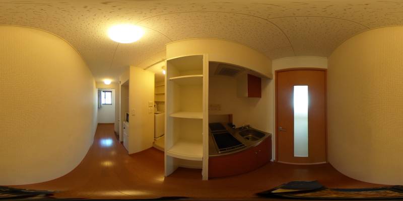 パノラマ画像キッチン