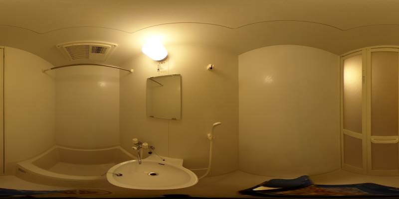 パノラマ画像洗面所