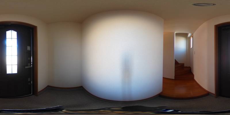 パノラマ画像玄関