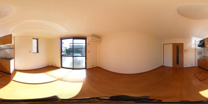 パノラマ画像リビング