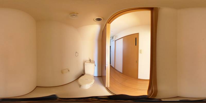 パノラマ画像トイレ