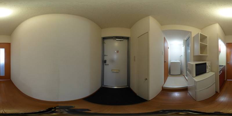 パノラマ画像玄関