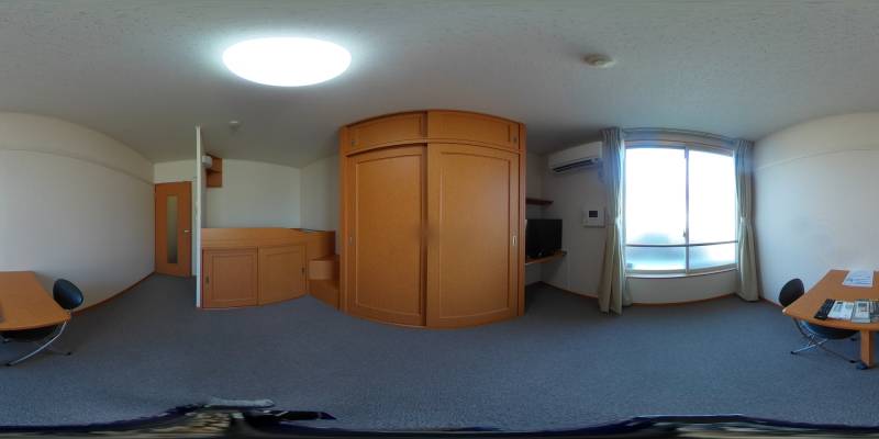 パノラマ画像洋室