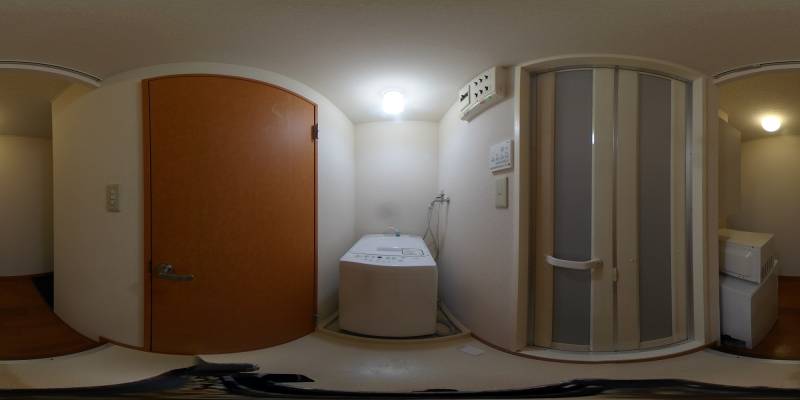 パノラマ画像洗面所