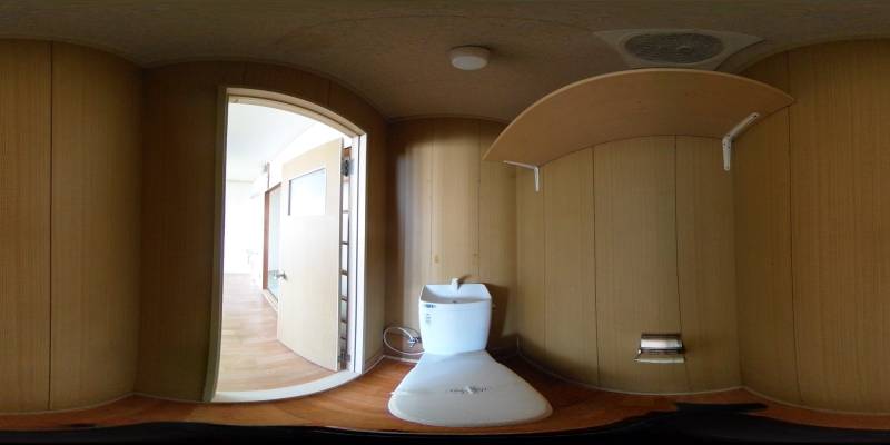 パノラマ画像トイレ