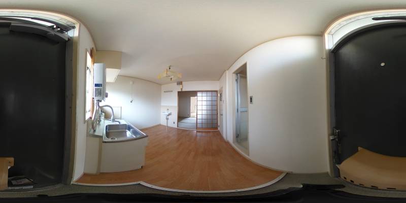 パノラマ画像玄関