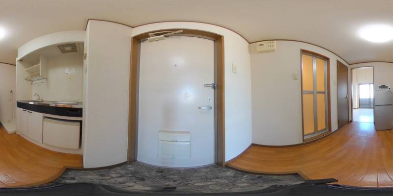 パノラマ画像玄関