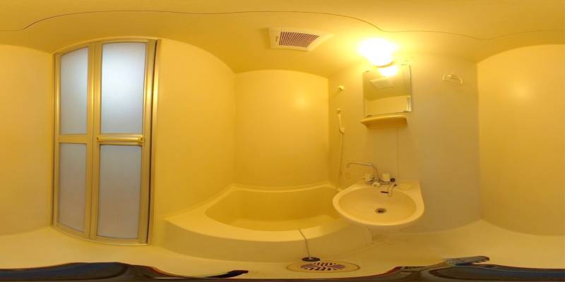 パノラマ画像バスルーム