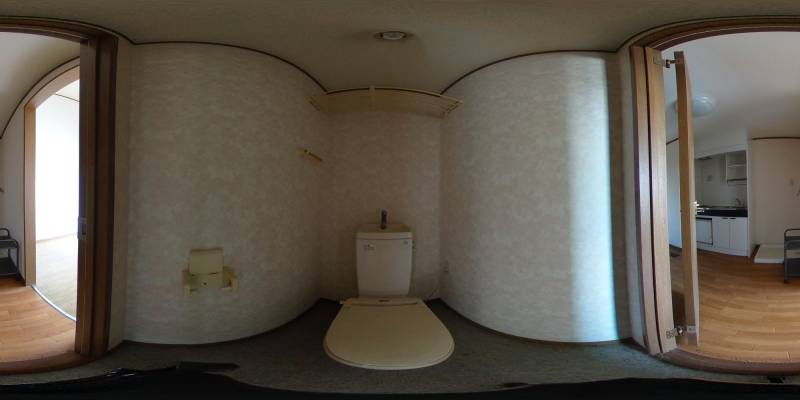 パノラマ画像トイレ