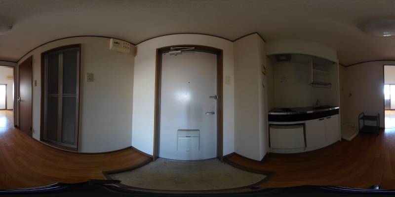 パノラマ画像玄関