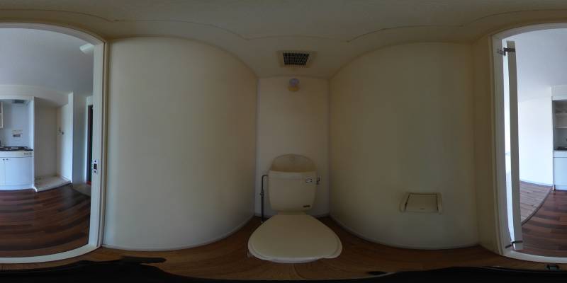 パノラマ画像トイレ