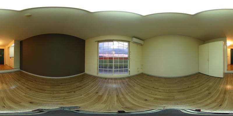 パノラマ画像洋室