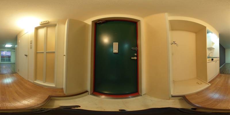 パノラマ画像玄関