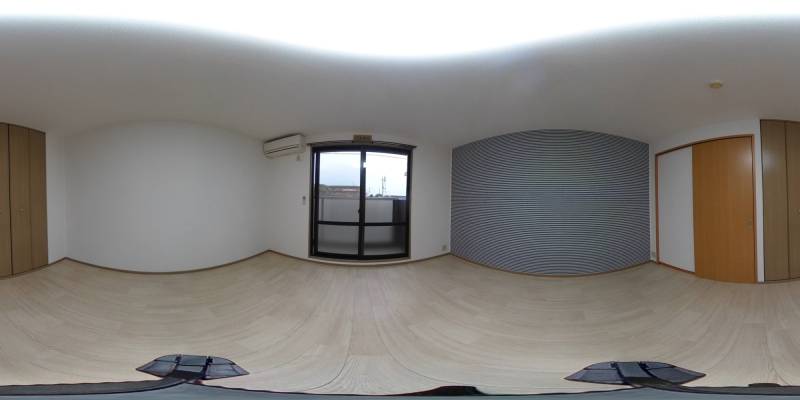 パノラマ画像洋室