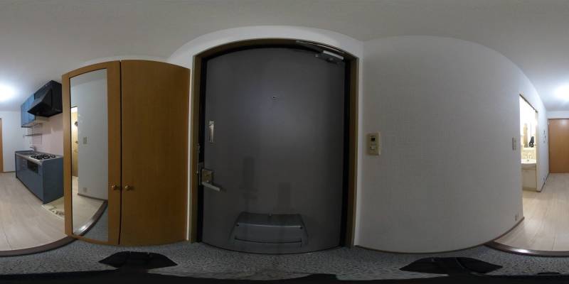 パノラマ画像玄関