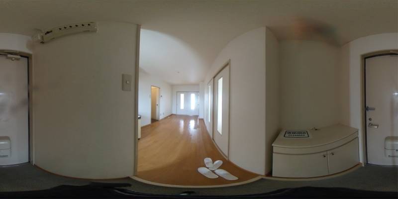 パノラマ画像玄関