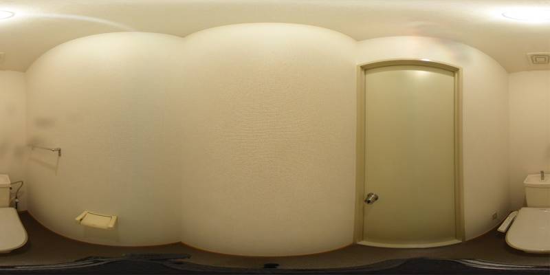 パノラマ画像トイレ