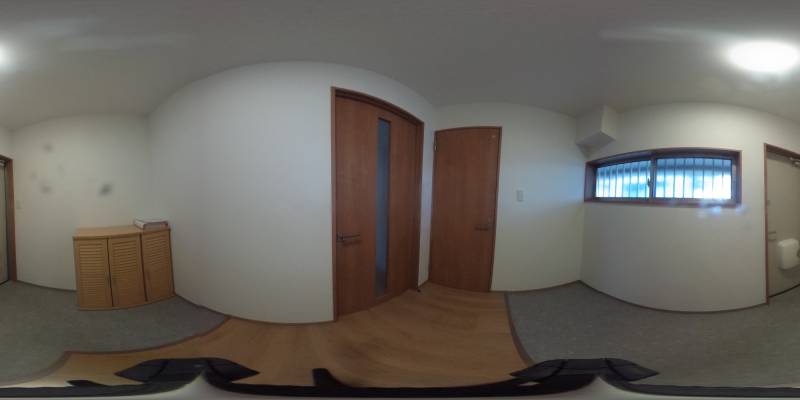 パノラマ画像玄関