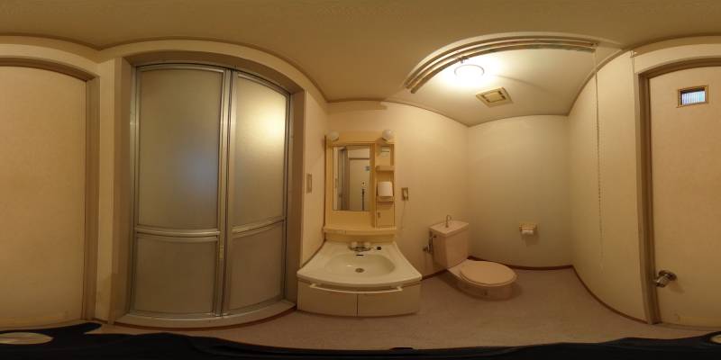 パノラマ画像洗面所