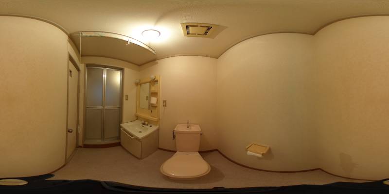 パノラマ画像トイレ